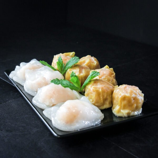 Ravioli crevettes à la vapeur
